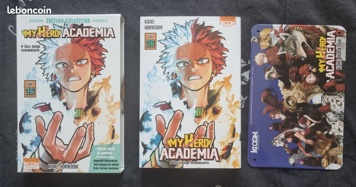 Manga my hero academia coffret tome 36 TBE (image 2)