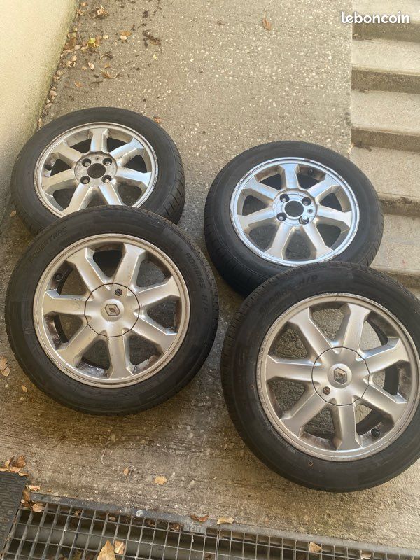 Jantes + pneus clio 3 (image 1)