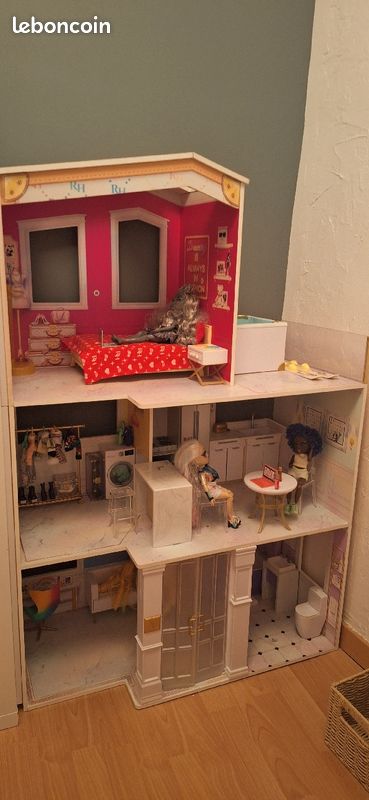 Maison rainbow high avec poupées Jeux Jouets