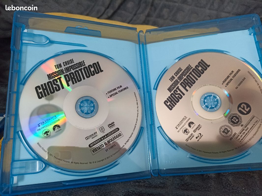 Blu Ray DVD et copie digitale mission impossible protocole fantôme (image 3)