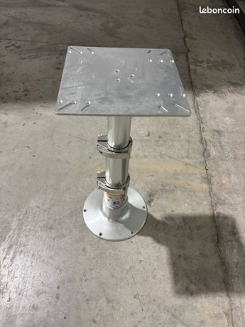 OSCULATI Pied De Table En Aluminium – Anodisé Brillant, Solide Et Stylé !