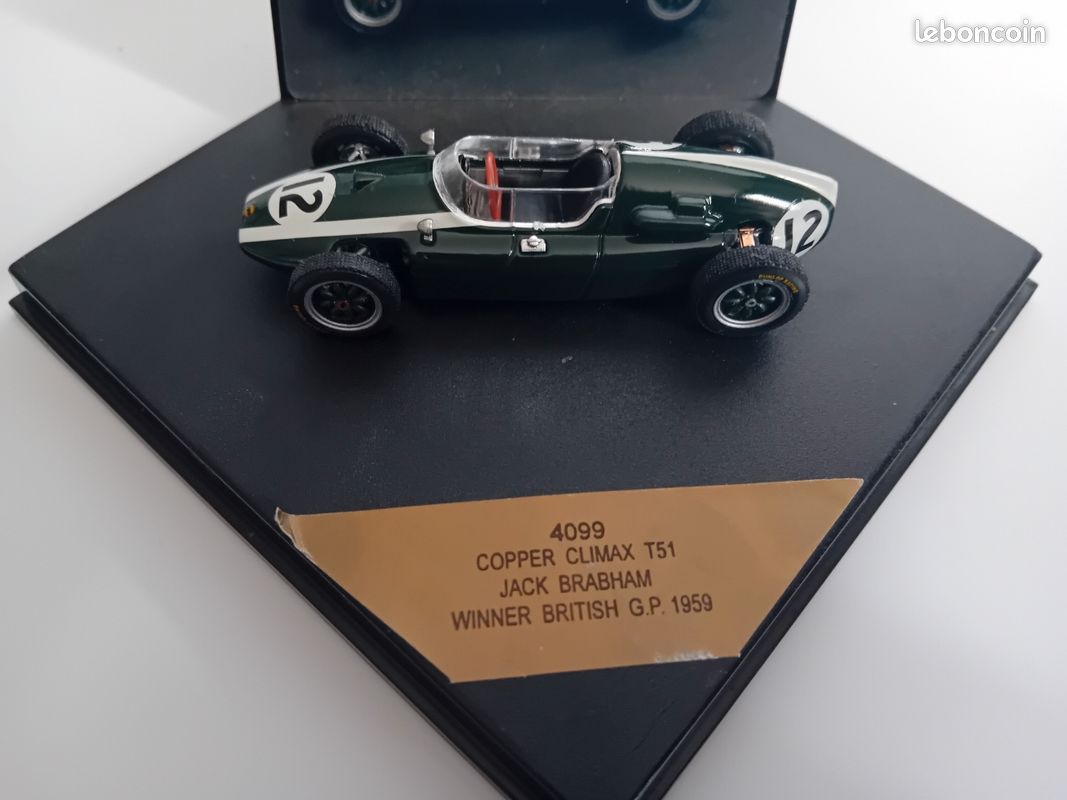 Miniature 1/43 f1 copper climax T51 Jack brabham 1959 (image 3)