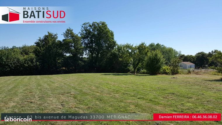 Terrain 480 m² Cissac Medoc