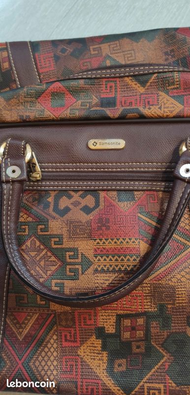 Sac de voyage Samsonite vintage XXL 70 cm – Comme neuf (image 2)