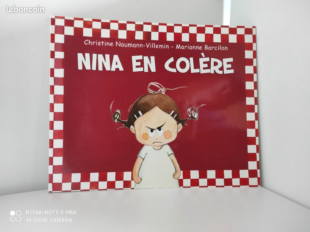Livre pour enfants : Nina en colère (image 1)