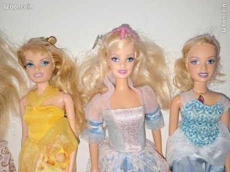 BARBIE lot de 5 poupées (image 3)