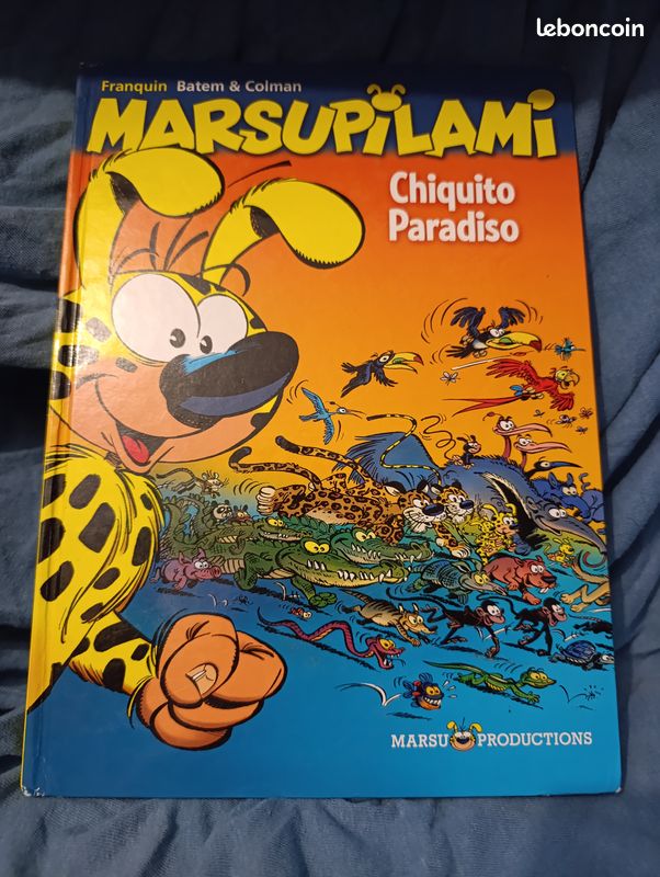 BD Marsupilami Tome 22 : Chiquito Paradiso (Batem / Colman) (image 1)