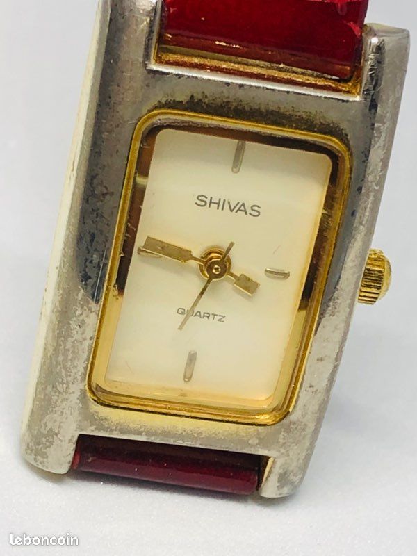 Montre vintage shivas véritable cuir (image 2)