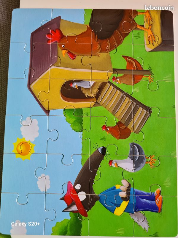 3 puzzles "petit loup" (image 5)