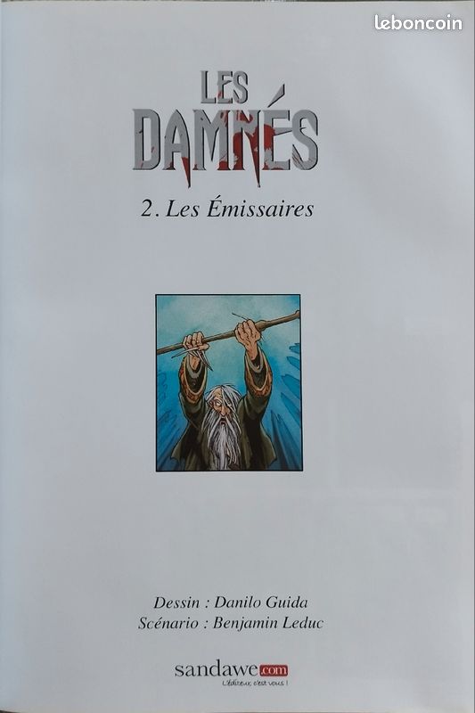 BD Les damnés, tome 2 : les émissaires, de Danilo guida et Benjamin Leduc (image 2)