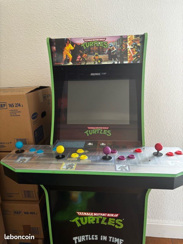 Set De Stickers Tortues Ninja Pour Borne D'arcade MAME, Avec Bonus !