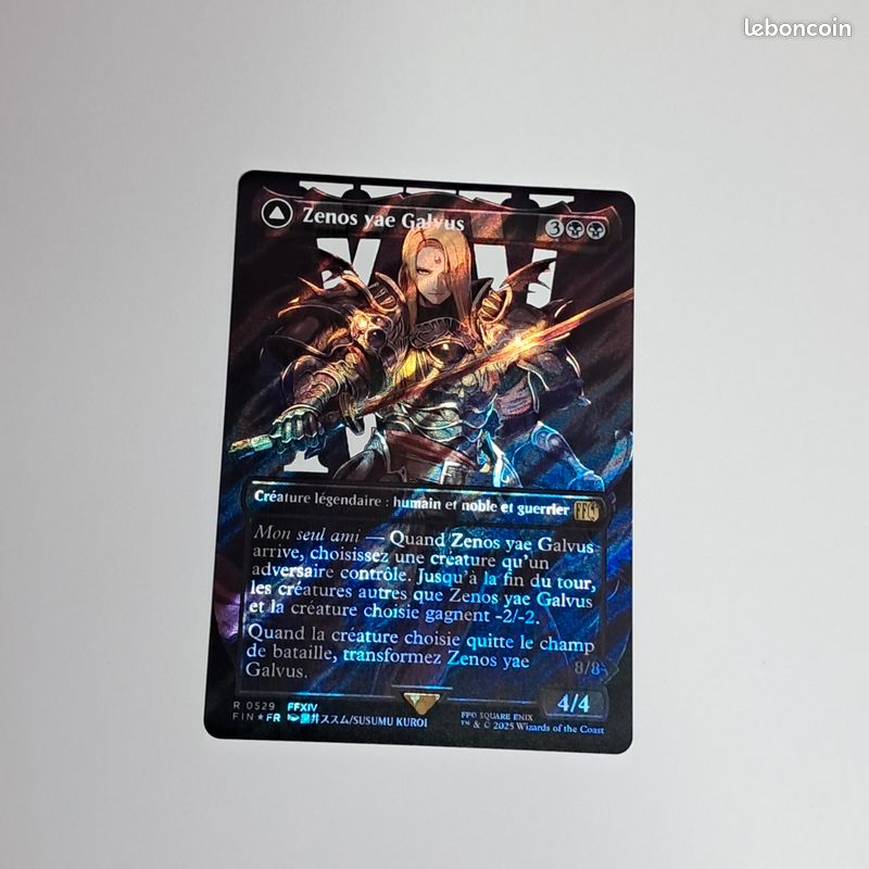 Une Carte Zenos Yae Galvus / Shinryu Rival Transcendant Surge Foil, Final Fantasy magic - Collection Une Carte Zenos Yae Galvus / Shinryu Rival Transcendant Surge Foil, Final Fantasy magic - Collection