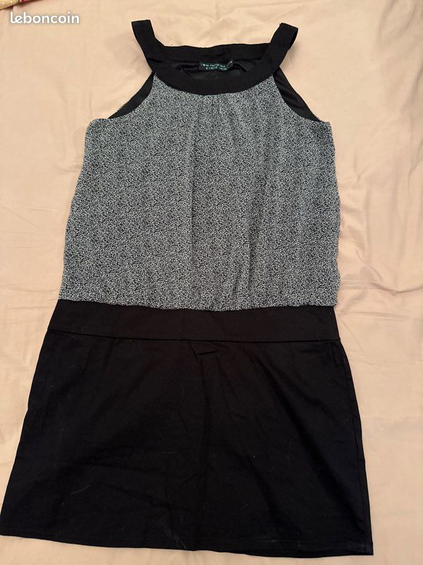 Robe CACHE CACHE Taille 38 / M Noir – Occasion En Très Bon État