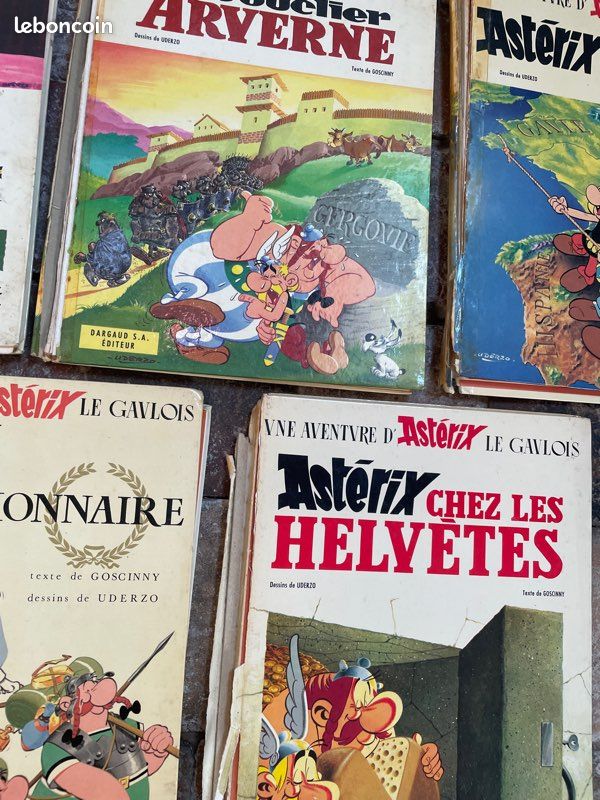 Lot de 5 Astérix toutes éditions originales dès 1965 (image 3)