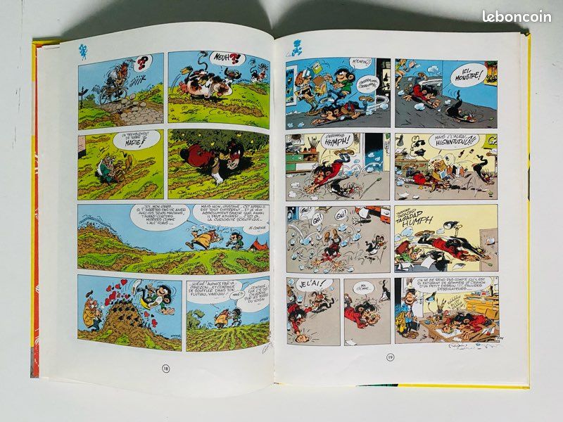 BD Gaston Lagaffe 12 - EO 1974 - Le gang des gaffeurs (image 14)