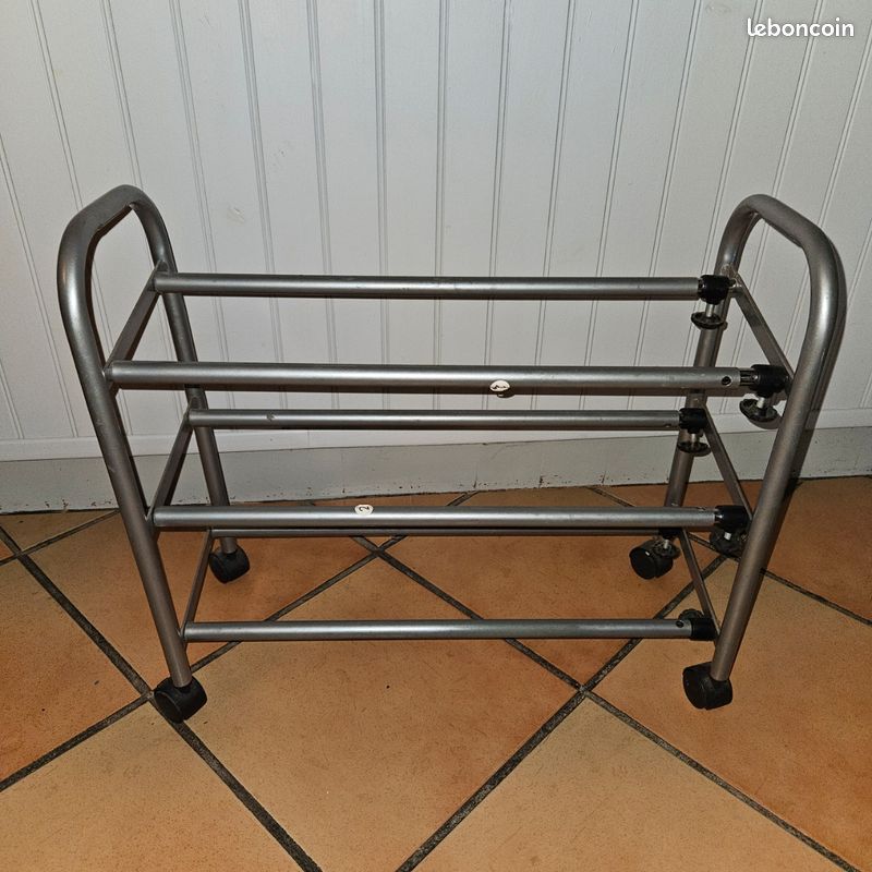 Etagère à chaussures, extensible, 3 étages (image 3)