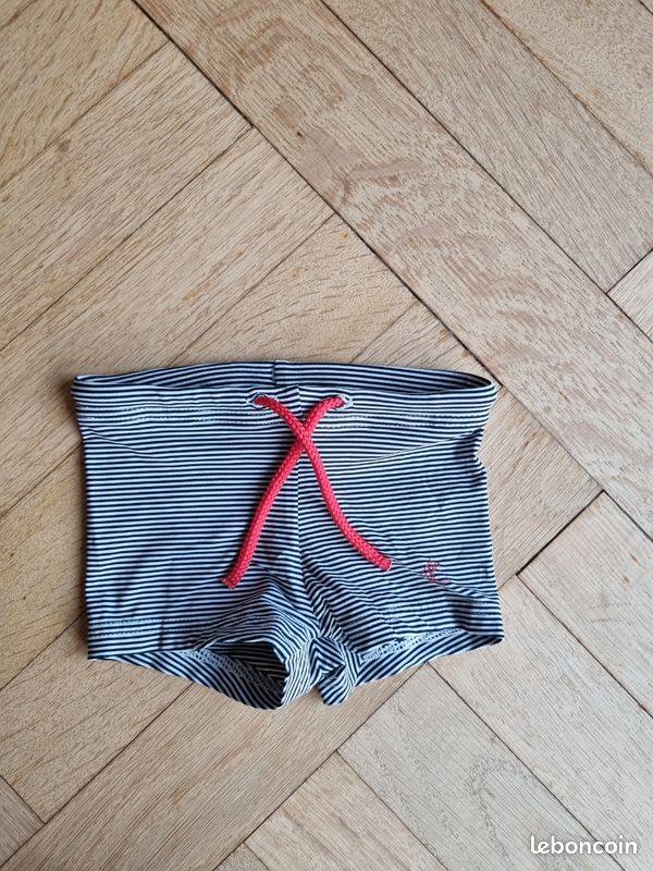 Caleçon de bain / maillot de bain rayé garçon (image 1)