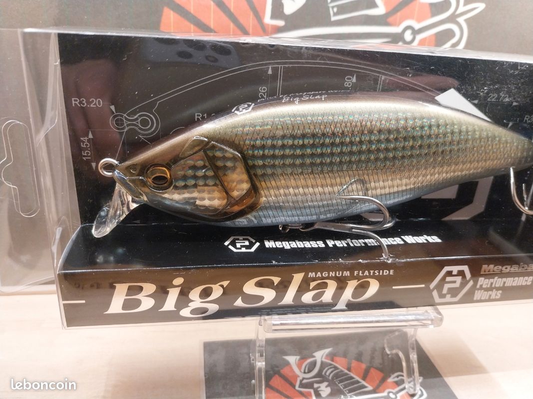 🎣 Leurre de pêche MEGABASS Big Slap Type-F – 150 mm / 70 g – Flottant – Neuf – Import Japon 🇯🇵 (image 2)