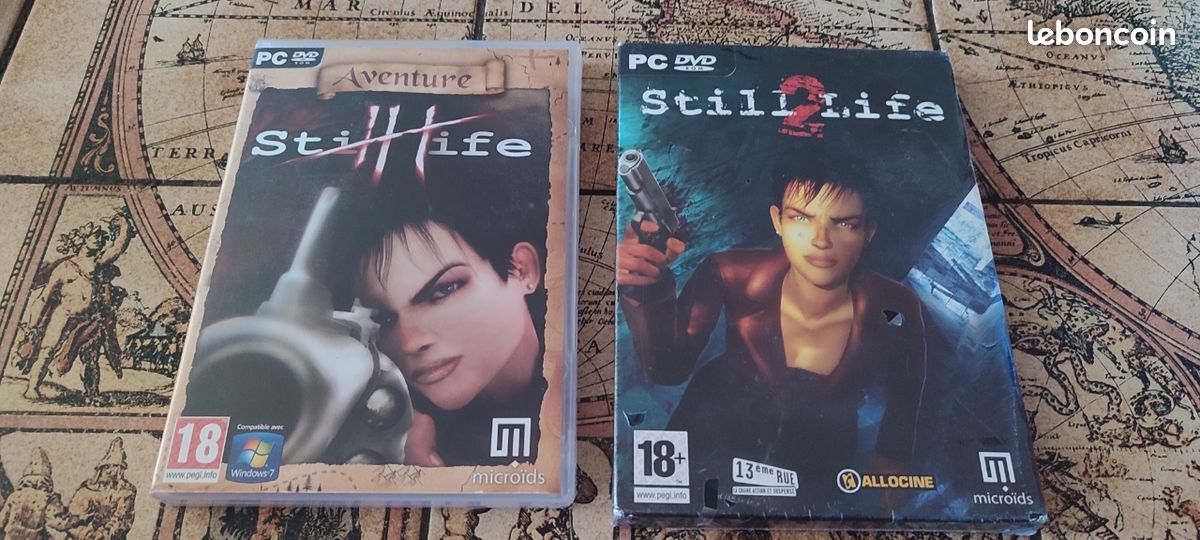 Lot 2 jeux PC Still Life 1 et 2 Fr - Jeux vidéo