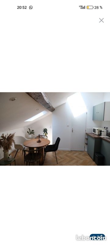 Appartement 1 pièce 12 m² · à Dijon · 12 m² · 540 €/mois