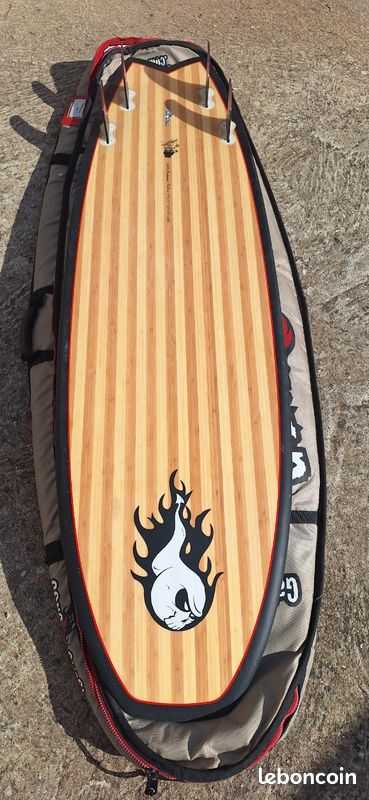 Flotteur Kitesurf Gong PIE 5'4'' TBE + housse (image 2)