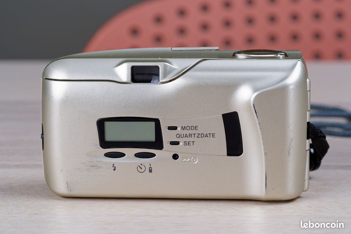 Appareil Photo Olympus Mju II – 35mm F2.8 – Stylus Epic – Compact Argenté – Occasion