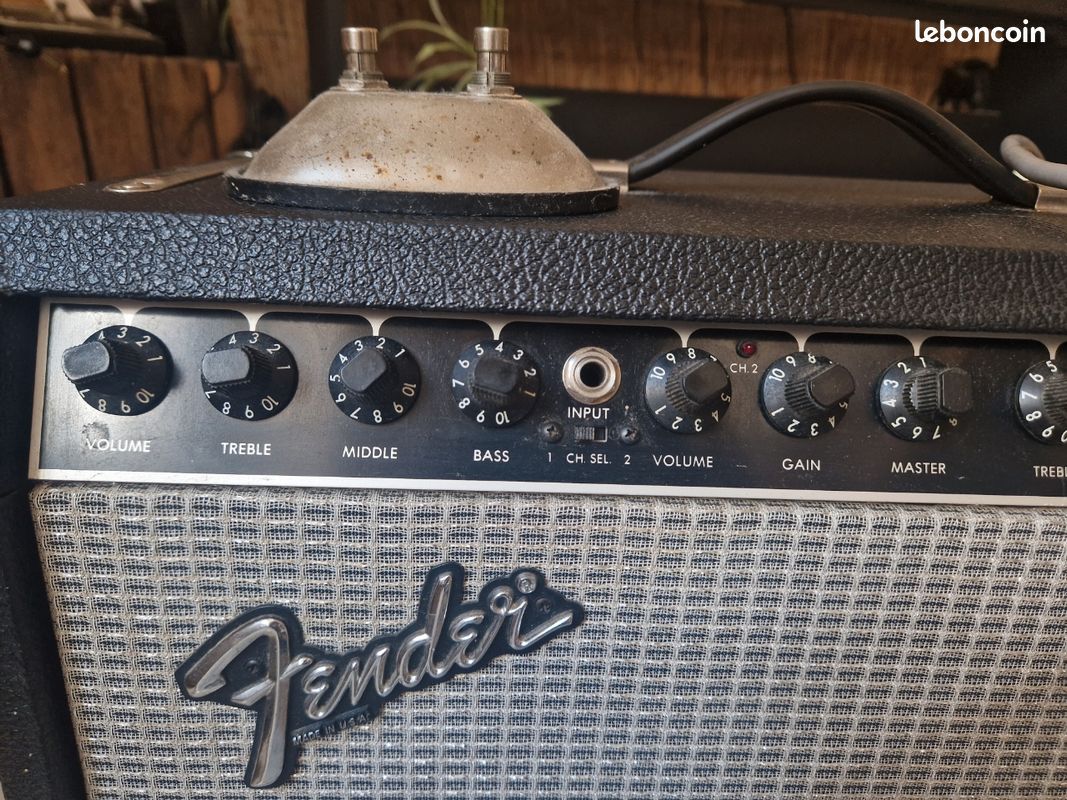 Rare Fender Stage Lead 100w / 1983-84 / Superbe clean & reverb / Footswitch d'origine inclus (image 10)