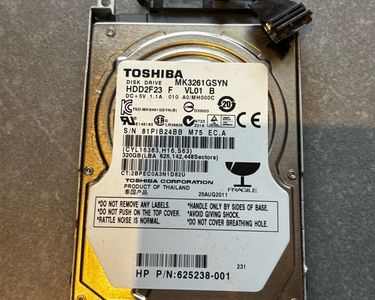 Carte PCB Pour Disque Dur Portable Toshiba 2.5" 320Go MK3261GSYN - Occasion Fonctionnelle