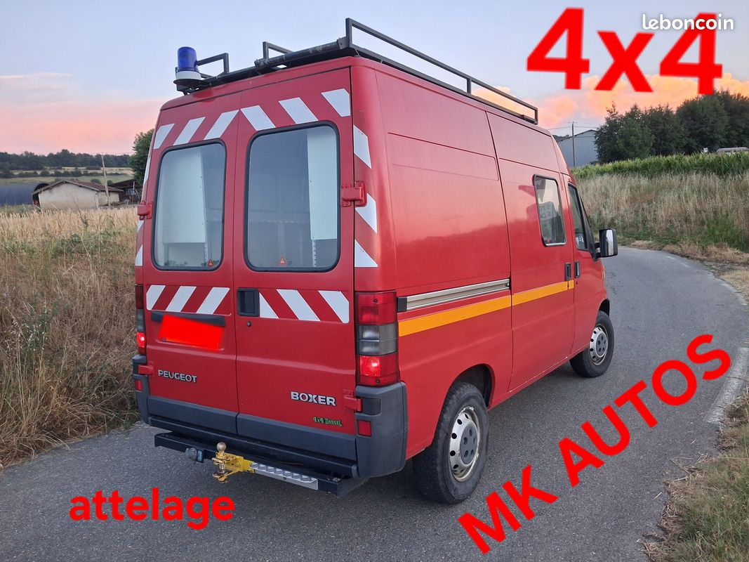 Peugeot Boxer 4X4 DANGEL 116000KM L2H2 6 PLACES CTTE FOURGON MK AUTOS (image 4)