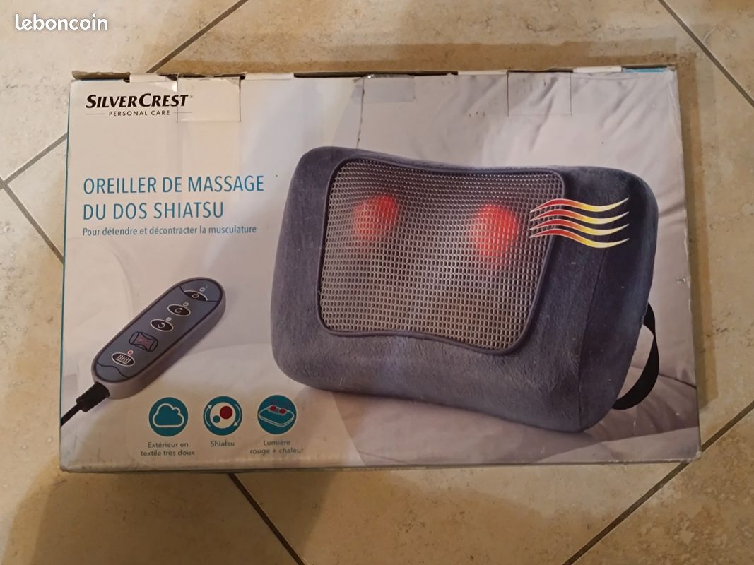 Oreiller de massage du dos shiatsu (image 1)
