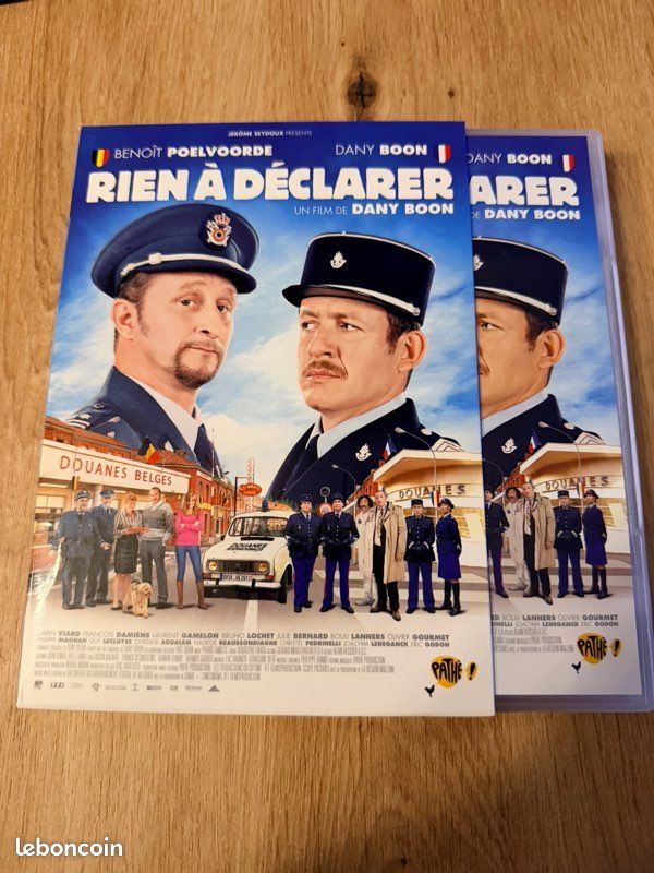 DVD Rien à déclarer avec pochette (Dany Boon / Benoît Poelvoorde) – bon état (image 1)