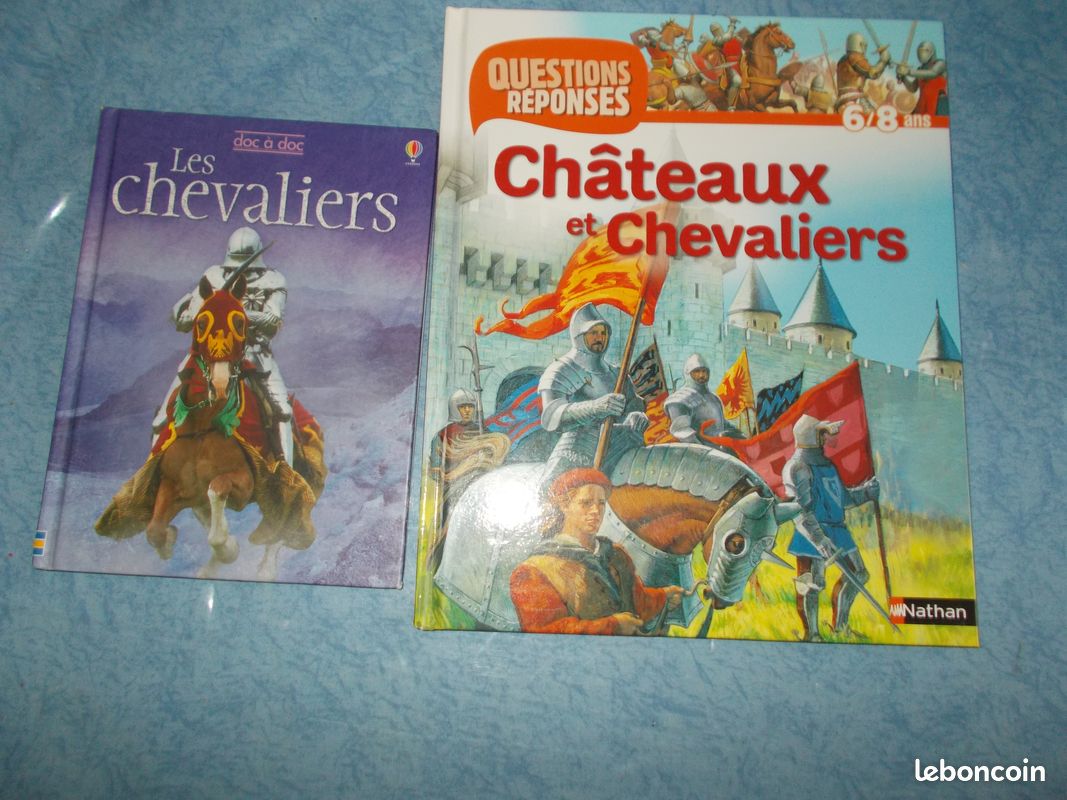 Livre chevalier 6 a 8 ans coll Nathan (image 1)