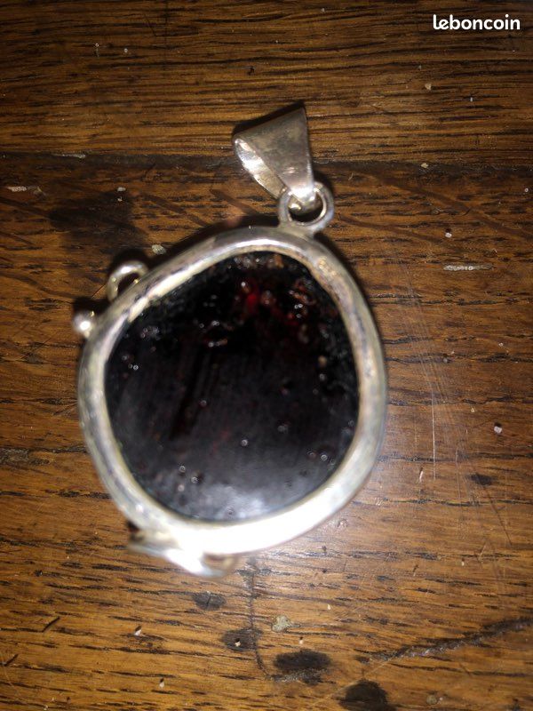 Magnifique pendentif Ambre de la Baltique et argent 925/1000 (image 5)