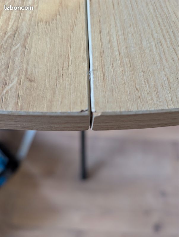 Table ronde bois (image 5)