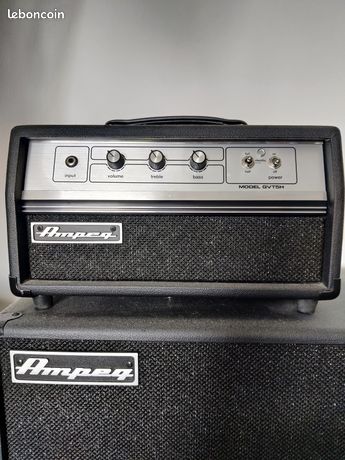 AMPEG GVT5H et GVT112EW Ampli guitare et baffle 1x12 - Instruments 