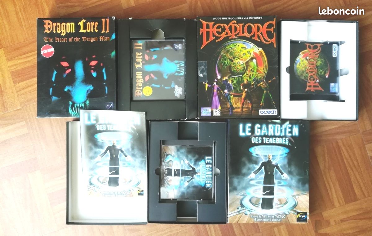 Jeu PC Big Box "Classic Billard" - Version Française Complète - Édition 1999 (Canal+) - Très Bon État