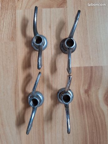 Papillon De Serrage Roue Vélo SOVA – Diamètre 8 Mm – Vintage Aluminium