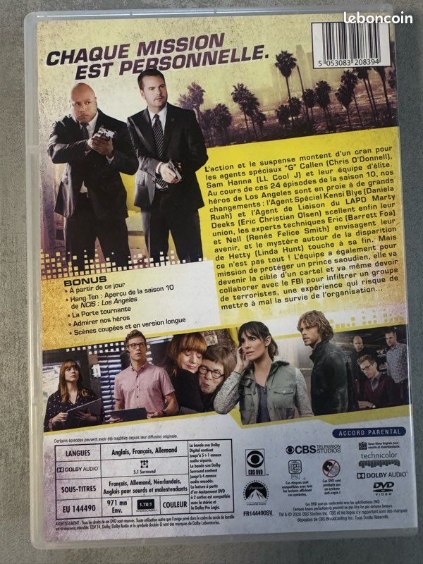Coffret dvd ncis Los Angeles intégrale saison 10 (image 2)