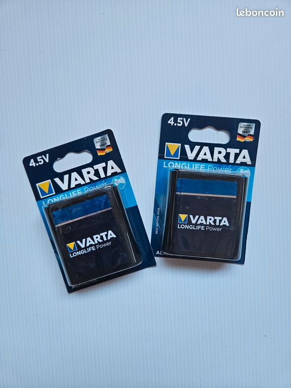 Lot de 2 piles 3LR12 (image 1)