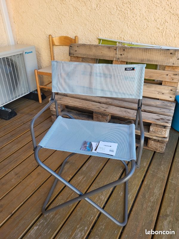 Chaise Lafuma FGX XL BAT FAUT (image 1)