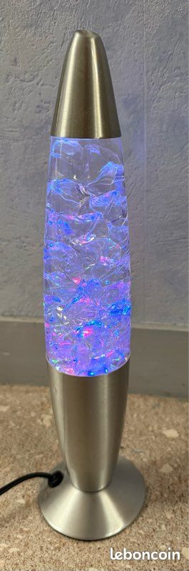 Lampe effet glaçon conique multicolore (image 7)