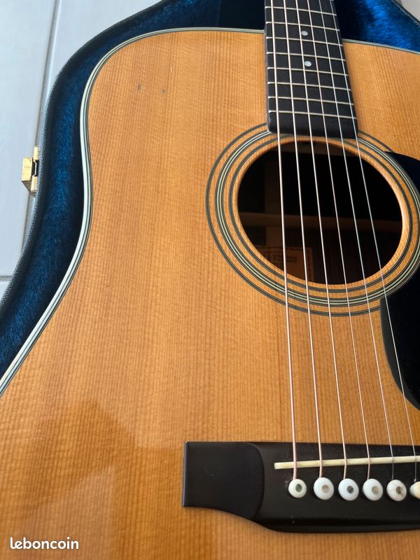 đž Guitare Aria W50 â Japan Vintage â Style Martin D-28 â TrĂšs bon Ă©tat đŻđ” (image 6)