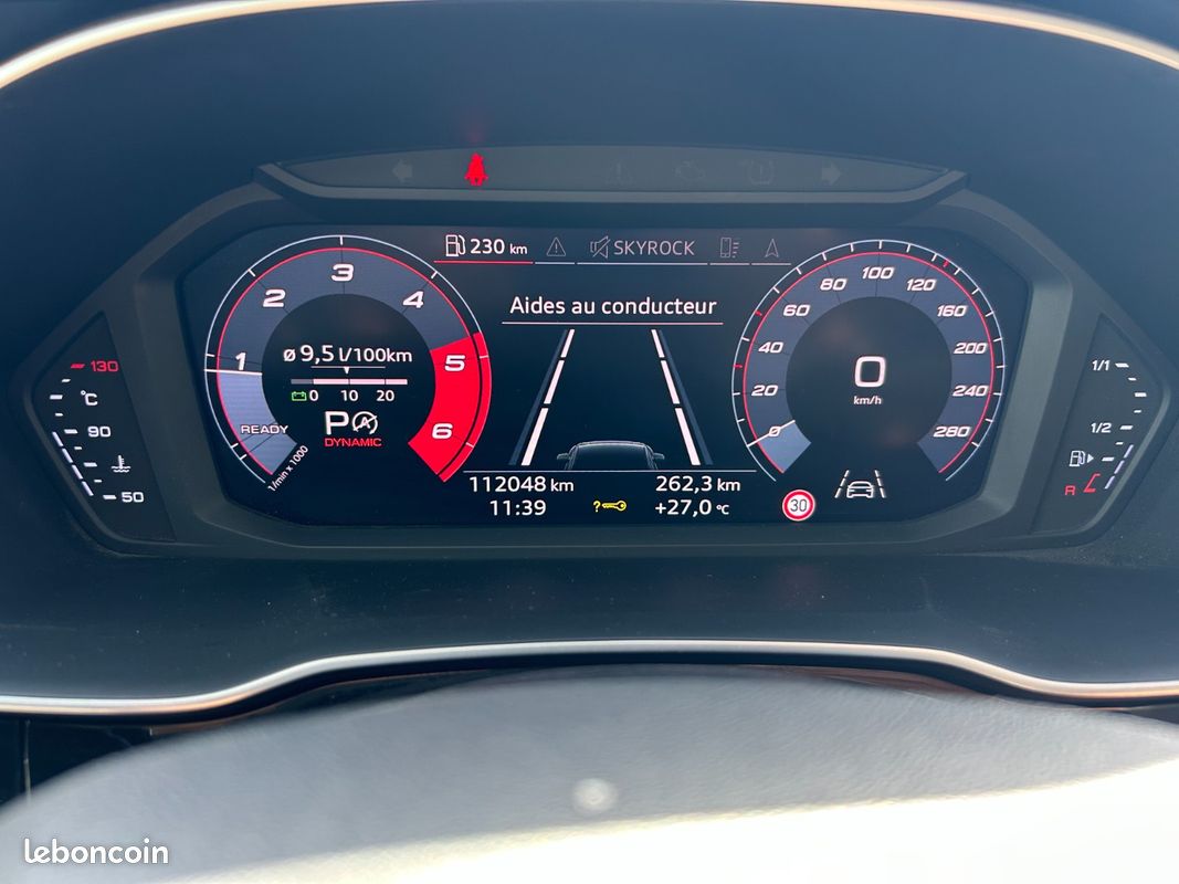 AUDI Q3 Q3 35 TDI 150 ch S tronic 7 Design Luxe Caméra 360 Car play Ouverture et Démarrage sans clef Garan (image 14)
