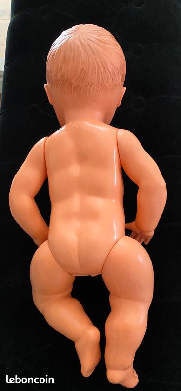 Ancien baigneur PETITCOLLIN celluloid - 45 cm ... - FR