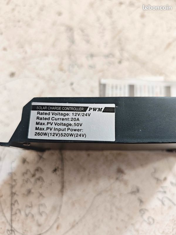 Panneau solaire 12v 130w + régulateur de charge pour camping car van fourgon autre (image 7)
