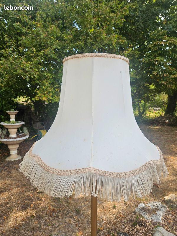 Lampadaire vintage en laiton années 70 (image 8)