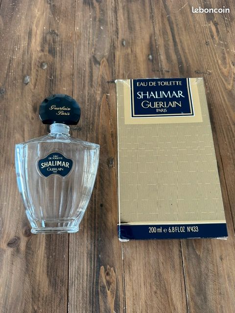 Shalimar Guerlain Flacon vide 200 ml avec sa boite (image 3)