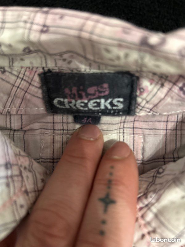 Chemise creeks enfant 4 ans (image 2)