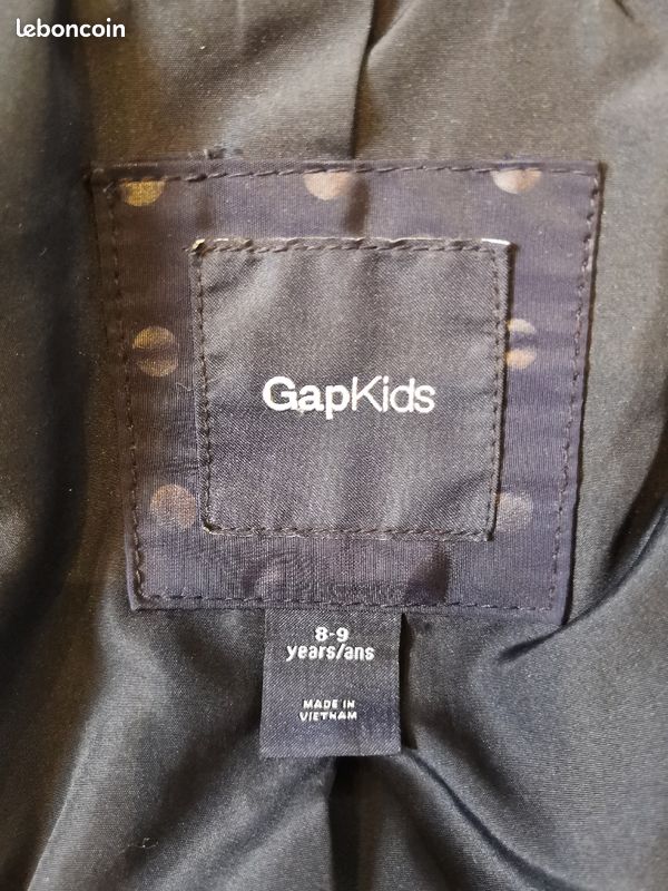 Doudoune sans manche Gap kids 8/9 ans (image 2)