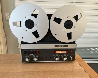 REVOX A77 – Magnétophone à Bande Pour Pièces (incomplet)